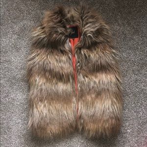 Jack By BB Dakota Fur Vest